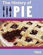 In medieval England, they were called pyes, and instead of being predominantly sweet, they were most often filled with meat  beef, lamb, wild duck, magpie pigeon  spiced with pepper, currants or dates. 